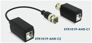 Универсальный комплект приемопередатчиков (2 шт) AHD/CVI/TVI видеосигнала по витой паре GC-STR101P