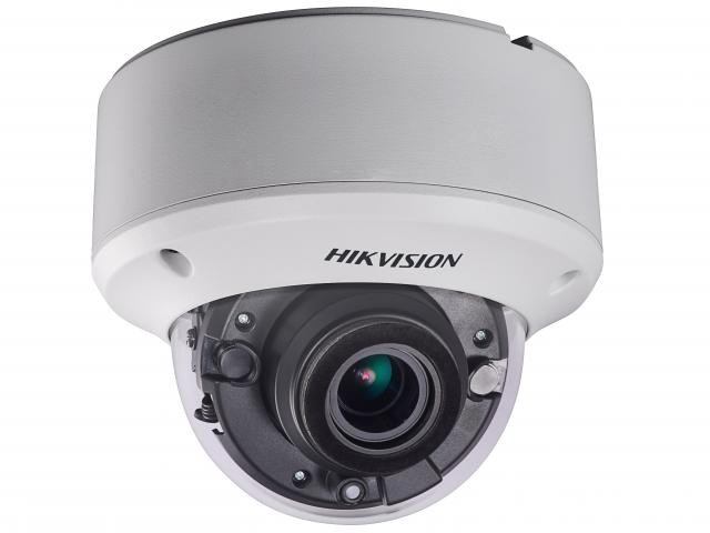 3Мп уличная купольная HD-TVI камера DS-2CE56F7T-AVPIT3Z (2.8-12 mm) с EXIR-подсветкой до 40м