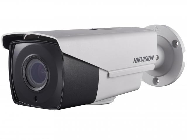3Мп уличная цилиндрическая HD-TVI камера DS-2CE16F7T-AIT3Z (2.8-12 mm) с EXIR-подсветкой до 40м