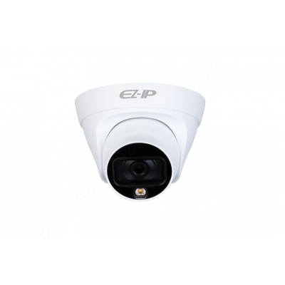 EZ-IPC-T1B20P-LED-0280B Видеокамера IP купольная 2Мп Full Color с объективом 2.8 мм и LED-подсветкой