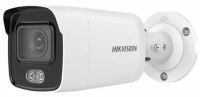 DS-2CD2027G2-LU (2.8mm) IP-камера 2Мп ColorVu цилиндрическая уличная с LED-подсветкой и технологией AcuSense