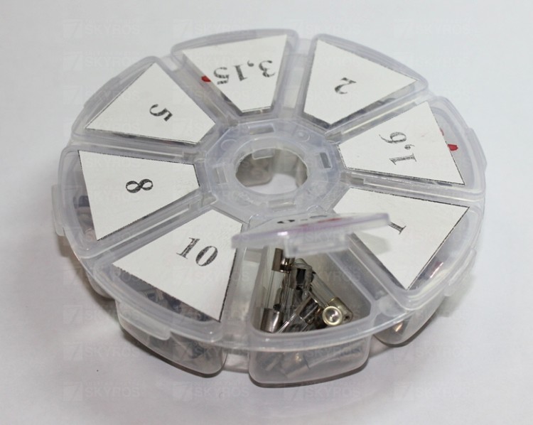 Набор плавких предохранителей для блоков управления автоматикой