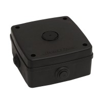 МК-1 PRO (черная) Монтажная коробка для уличных видеокамер