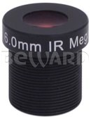 BL06018BIR-WF Объектив 3Мп фиксированный f = 6.0 мм c ИК фильтром крепление M12