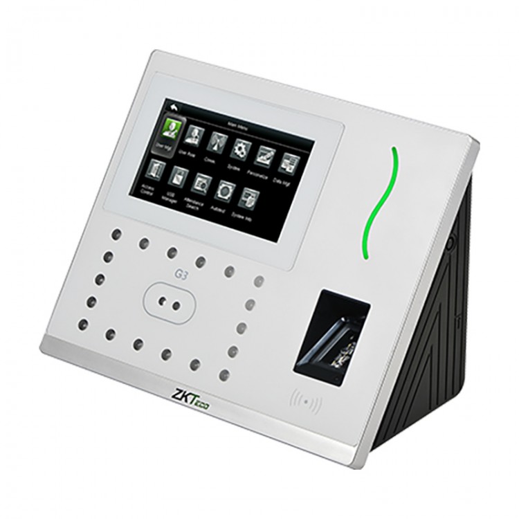 G3 Терминал с распознаванием лиц и считывателем отпечатков пальцев и RFID (опция)