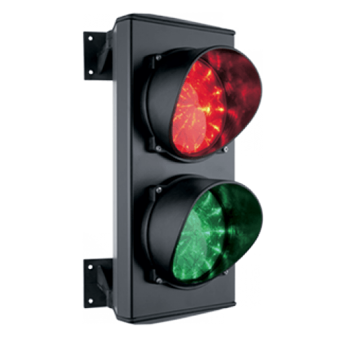 C0000710.2 Светофор светодиодный 2-секционный, красный-зеленый, 230В