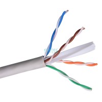 Кабель UTP 5E Eletec 4x2xAWG24, наружный с тросом, 305 м, медь