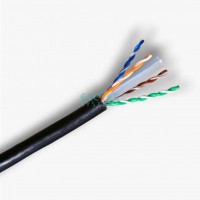 Кабель UTP 6 Eletec 4x2xAWG23 наружный, эконом, 305м, CCA