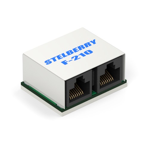 Stelberry F-210 Разветвитель на 4 разъёма RJ45 для системы громкого оповещения  Stelberry Антитеррор