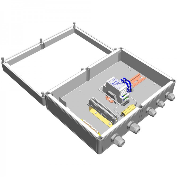 Коробка монтажная герметичная с обогревом КМГО