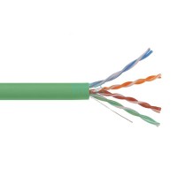 Кабель UTP 5E Eletec 4x2xAWG24, зеленый, 305м, медь, Россия