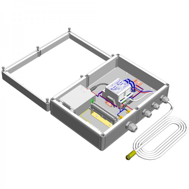 Коробка монтажная герметичная с обогревом КМГО-24