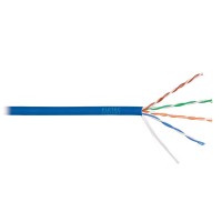 Кабель UTP 5E Eletec 4x2xAWG24, синий, 305м, медь