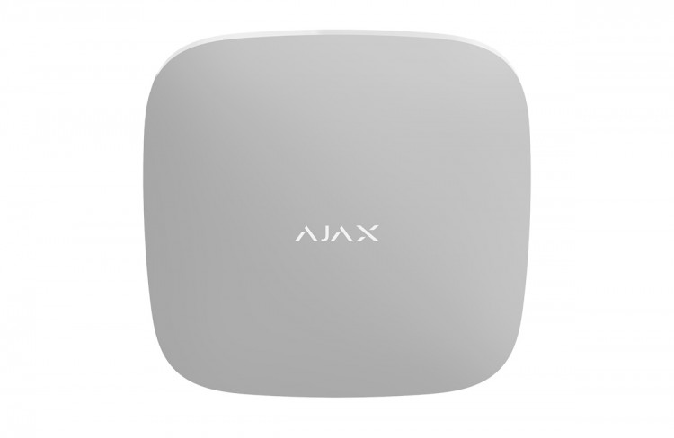 Ajax Hub Plus. (2G/3G 2xSIM, Ethernet, WiFi). Белый