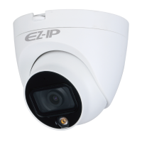 EZ-HAC-T6B20P-LED-0280B Видеокамера мультиформатная (4 в 1) 2Мп Full Color Starlight купольная с объективом 2.8 мм и LED-подсветкой