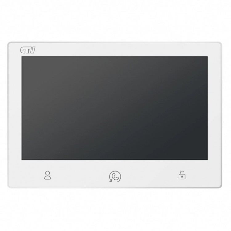 CTV-M3713 Astra Plus W Монитор видеодомофона, цвет корпуса - белый