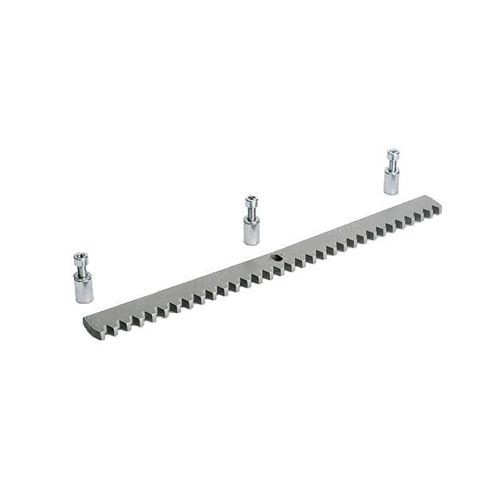 009CGZS Рейка зубчатая  на болтах (30*8 мм) для BX, BK1200, BК1800 (1метр) в комплекте с крепежом (3 шт.)