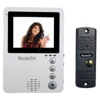 FE-KIT Дом комплект: монитор 4,3 дюйма (белый) и вызывная панель (антик)