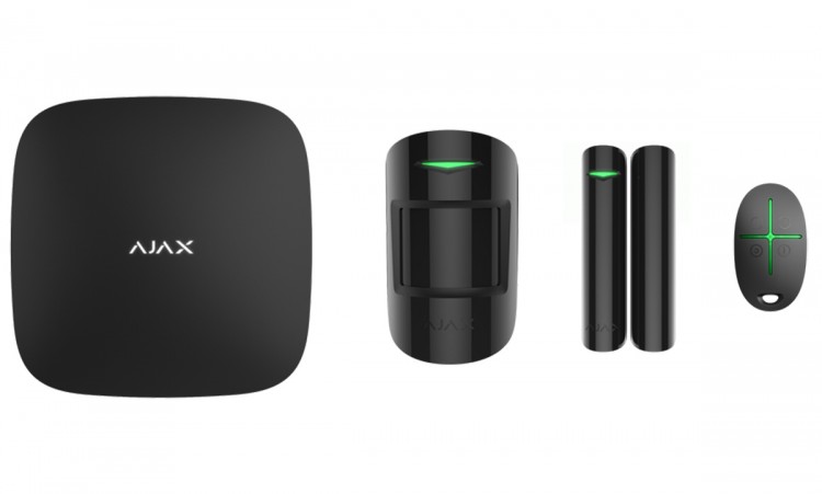 Комплект сигнализации Ajax StarterKit Plus. Черный