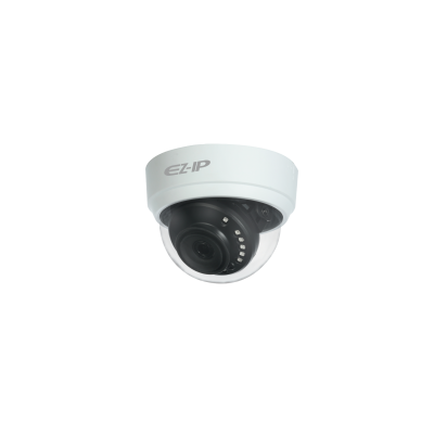 EZ-HAC-D1A41P-0280B Видеокамера мультиформатная (4 в 1) 4Мп купольная с объективом 2.8 мм и ИК-подсветкой