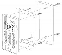 МК-Т40 Комплект монтажный для блока вызова БВД-M200