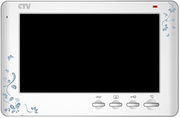 CTV-M1704 SE Цветной монитор цв. корпуса - белый с цветами