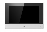 CTV-IP-M6703  7" монитор IP-видеодомофона, поддержка разрешениия 2Мп черный
