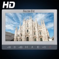 Milano Plus HD VZ Видеодомофон адаптированный для работы с координатными подъездными домофонами: дисплей 10" TFT; сенсорные кнопки