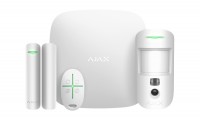 Комплект сигнализации Ajax StarterKit Cam Plus. Белый