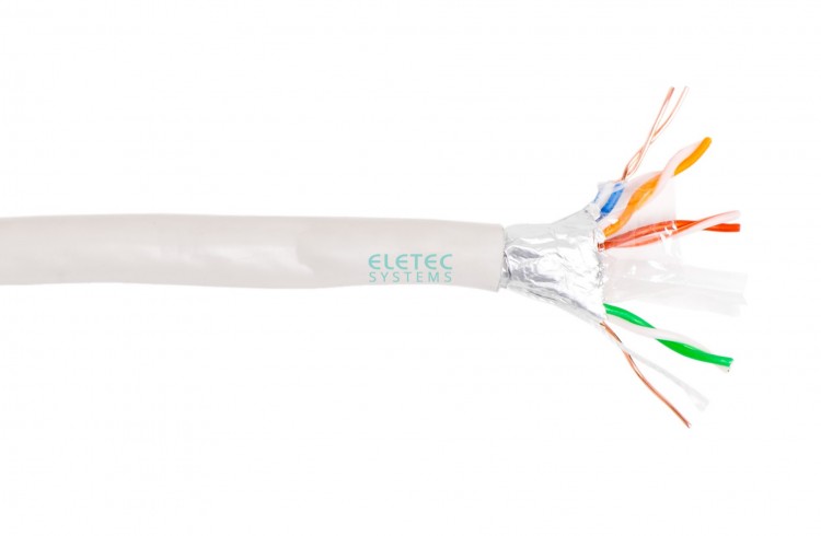 Кабель FTP 6 Eletec 4x2xAWG23, 305 м, медь