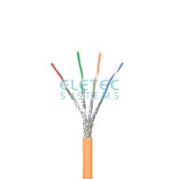 Кабель SFTP 6A Eletec 4x2xAWG23 LSZH, 305 м, медь