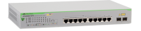 AT-GS950/8-50 Коммутатор управляемый WebSmart с 8 портами 10/100/1000Base-T и 2 портами Uplink 1000Base-X SFP