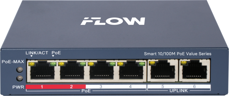 F-SW-EM206POE-VM/L Коммутатор