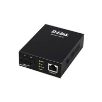 DL-DMC-F02SC/B1A Медиаконвертер с 1 портом 10/100Base-TX и 1 портом 100Base-FX с разъемом SC для многомодового оптического кабеля (до 2 км)
