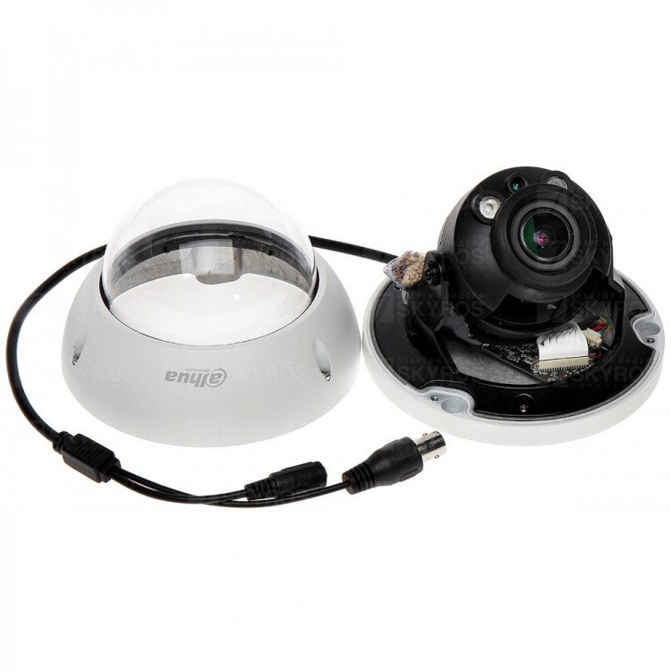 DH-HAC-HDBW1230RP-Z Видеокамера мультиформатная (4 в 1) Lite Plus 1080P Starlight купольная уличная антивандальная с моторизированным объективом