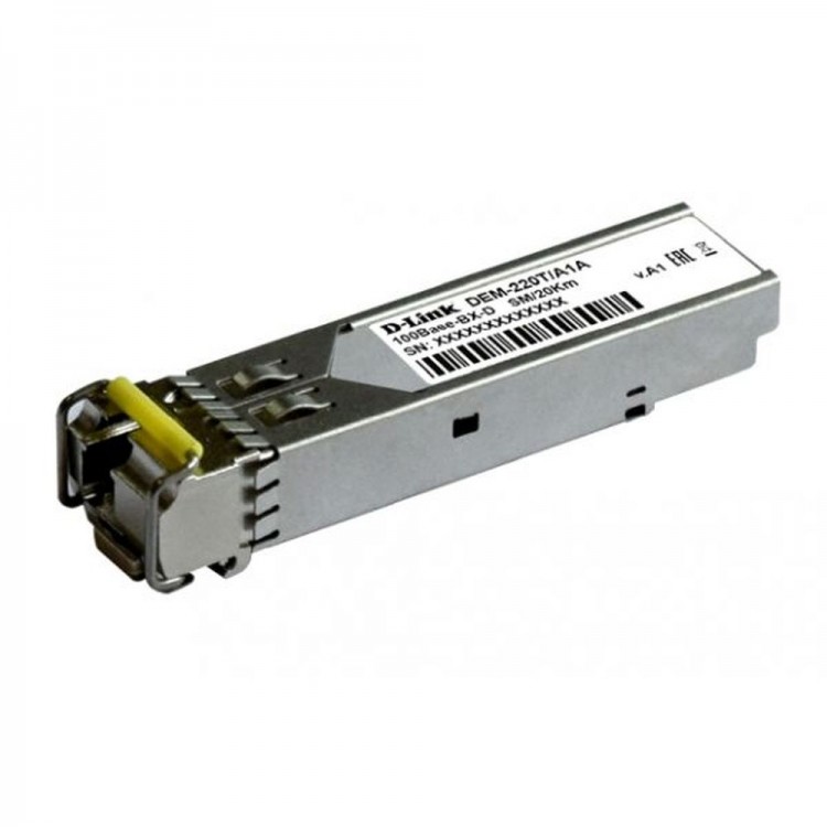 DL-DEM-220T/D1A WDM SFP-трансивер с 1 портом 100Base-BX-D