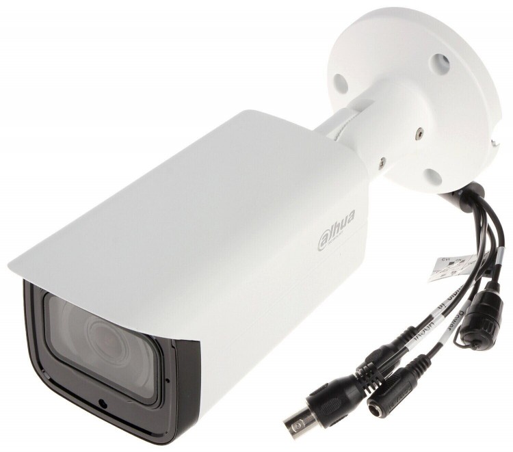 DH-HAC-HFW2802TP-Z-A-DP Видеокамера мультиформатная (4 в 1) 8Мп Starlight цилиндрическая уличная с моторизированным объективом и микрофоном