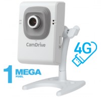 CD300-4G IP-камера 1Мп 4G миниатюрная с объективом 2.5 мм и микрофоном