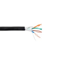 Кабель FTP 5E PROFI line 4x2xAWG24, наружный, Eletec, 305м, медь, Россия