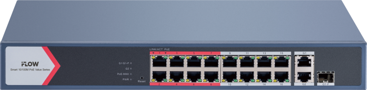 F-SW-EM418POE-VM/L Коммутатор